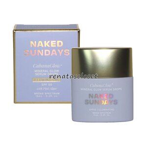 Naked Sundays Mini CabanaGlow Mineral Glow Serum Drops - Illuminating NWT/NIP
